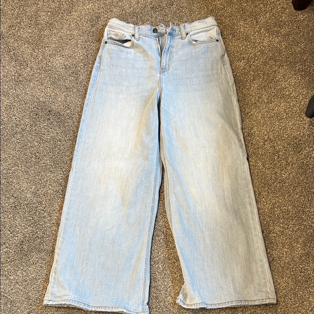 Carly Jean Los Angeles Light Wash Flare Jeans